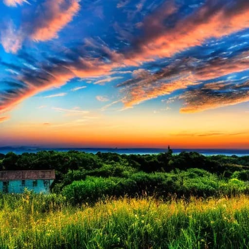Image of a sky called Enjoyable Sunrise
