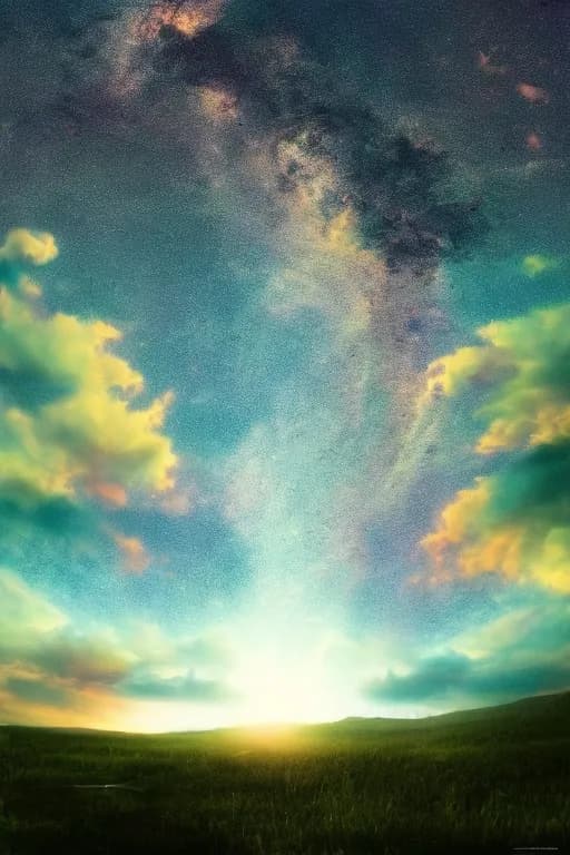 Image of a sky called Glowing Nightfall