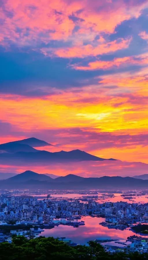 Image of a sky called Glowing Twilight