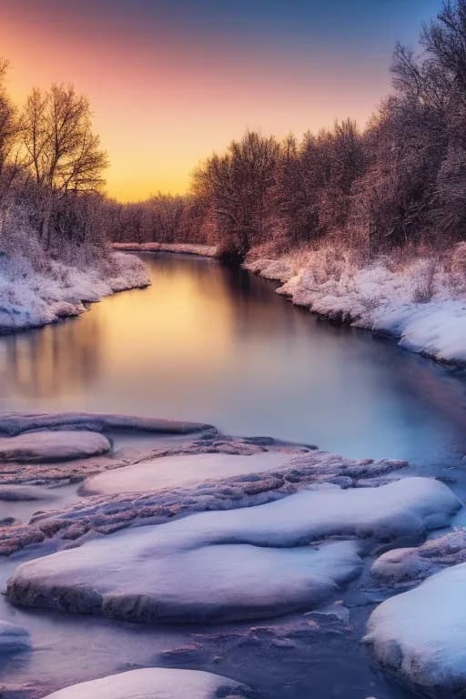 Image of a sky called Peaceful Nightfall