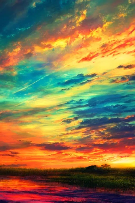 Image of a sky called Relaxed Sunset
