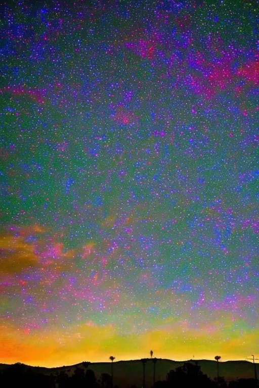 Image of a sky called Serene Nightfall